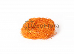 Сизаль Bright orange ярко-оранжевый 15гр±5гр
