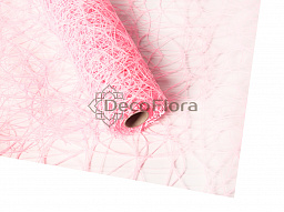 Сетка искусственная сизаль - конфетно-розовый 